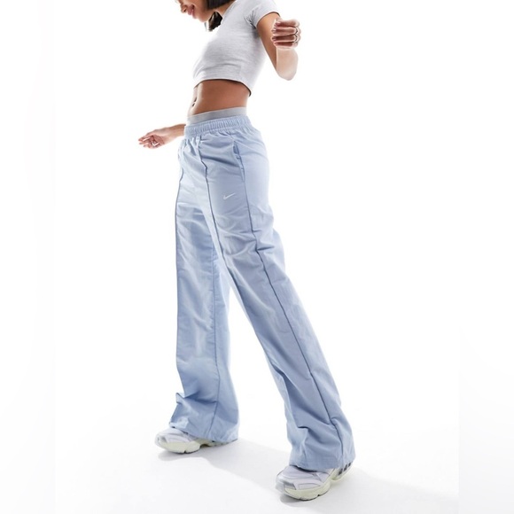 Nike Pants - Nike Light Blue Track Pants